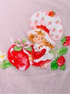 Strawberry Shortcake Pink Graphic Tank Top